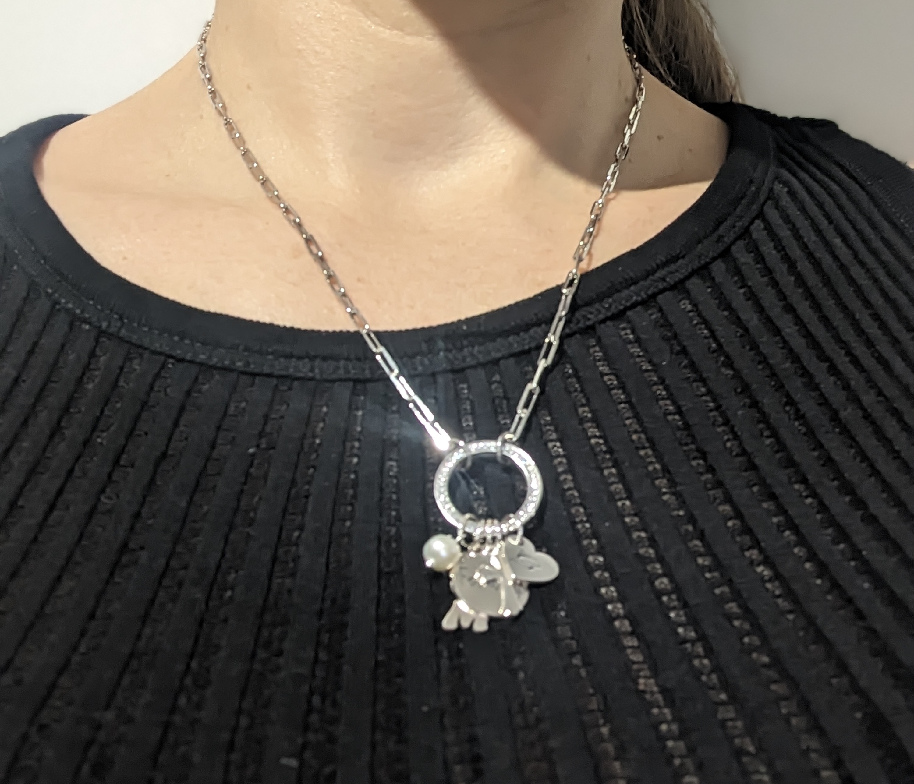 Recenzie ELM Charm - Picatura de perla - Argint 925 - Ionescu S.