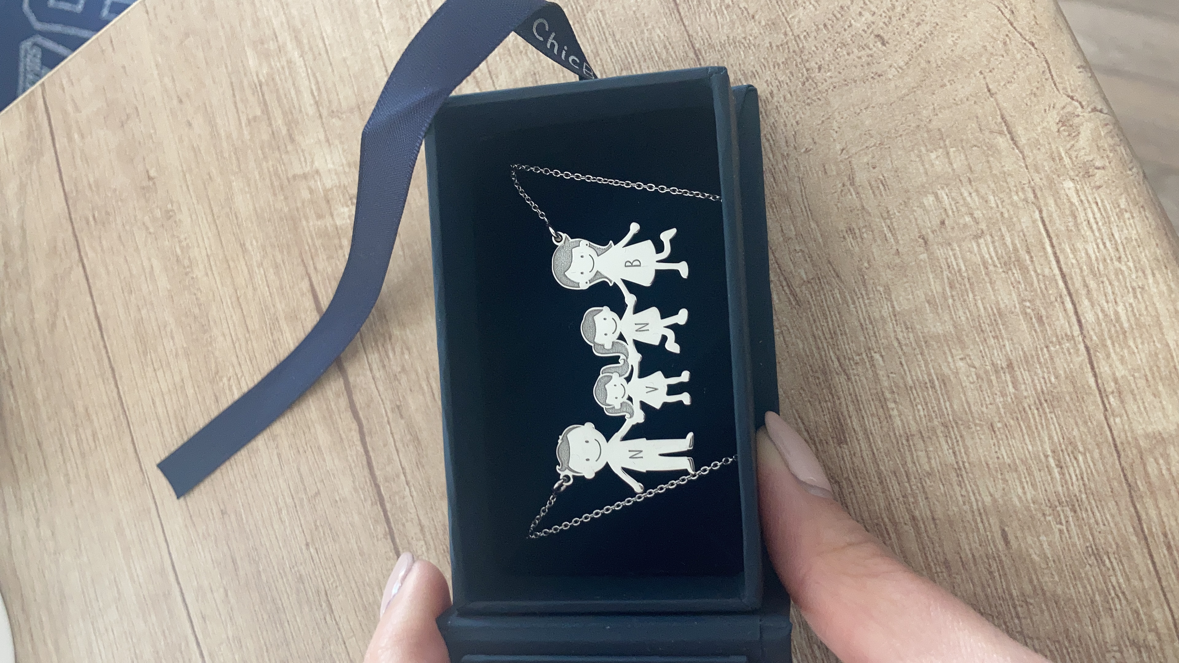 Recenzie Lantisor Familie - 4 Membri - Argint 925 - Stefania C.