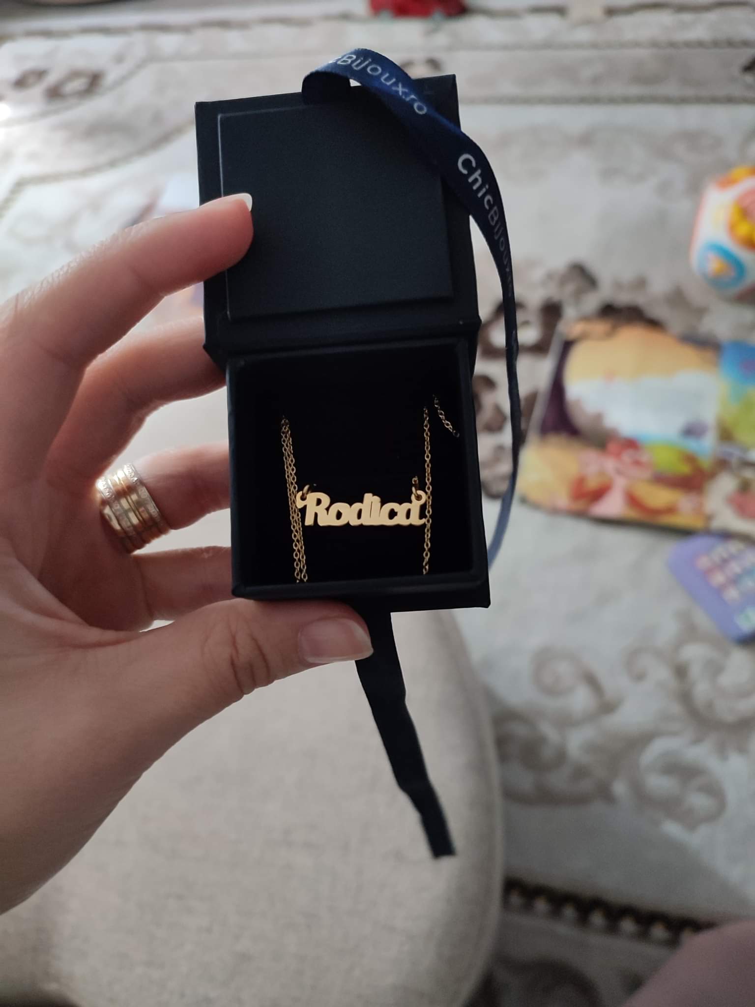 Recenzie Set 4 bratari personalizate - Familie 4 membri - Banuti 15 mm - Argint 925 - snur reglabil - Cosmina D.