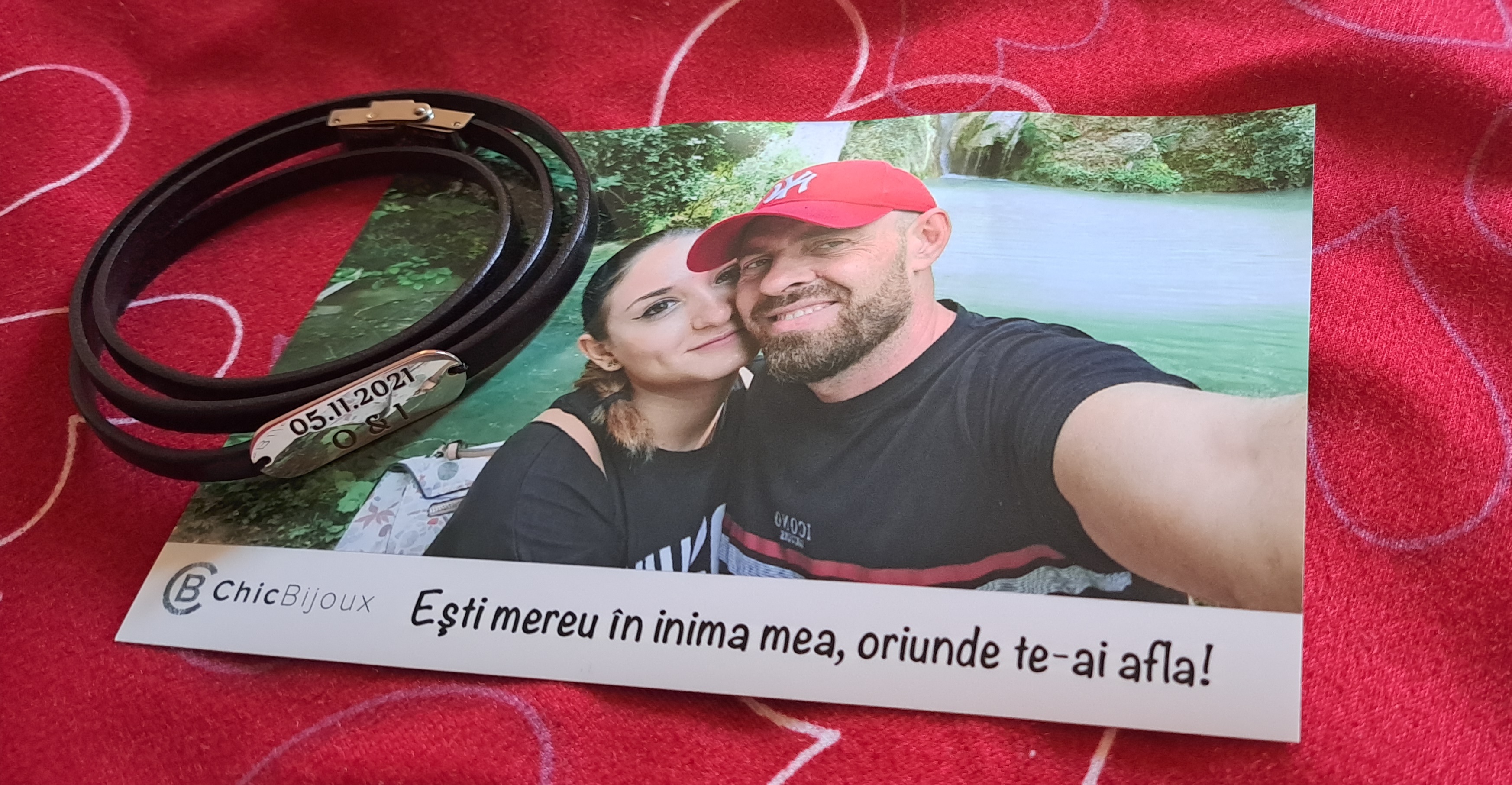 Recenzie Felicitare Chic Bijoux cu personalitate - Poza si Mesaj personalizat - Izabela B.