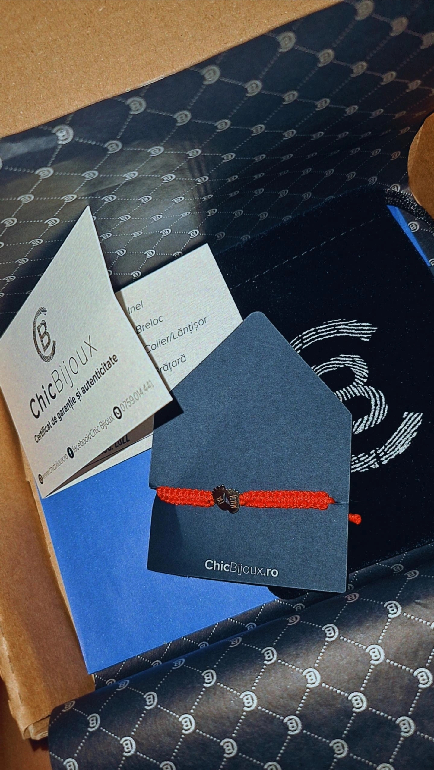 Recenzie Felicitare Chic Bijoux cu personalitate - Poza si Mesaj personalizat - Camelia C.