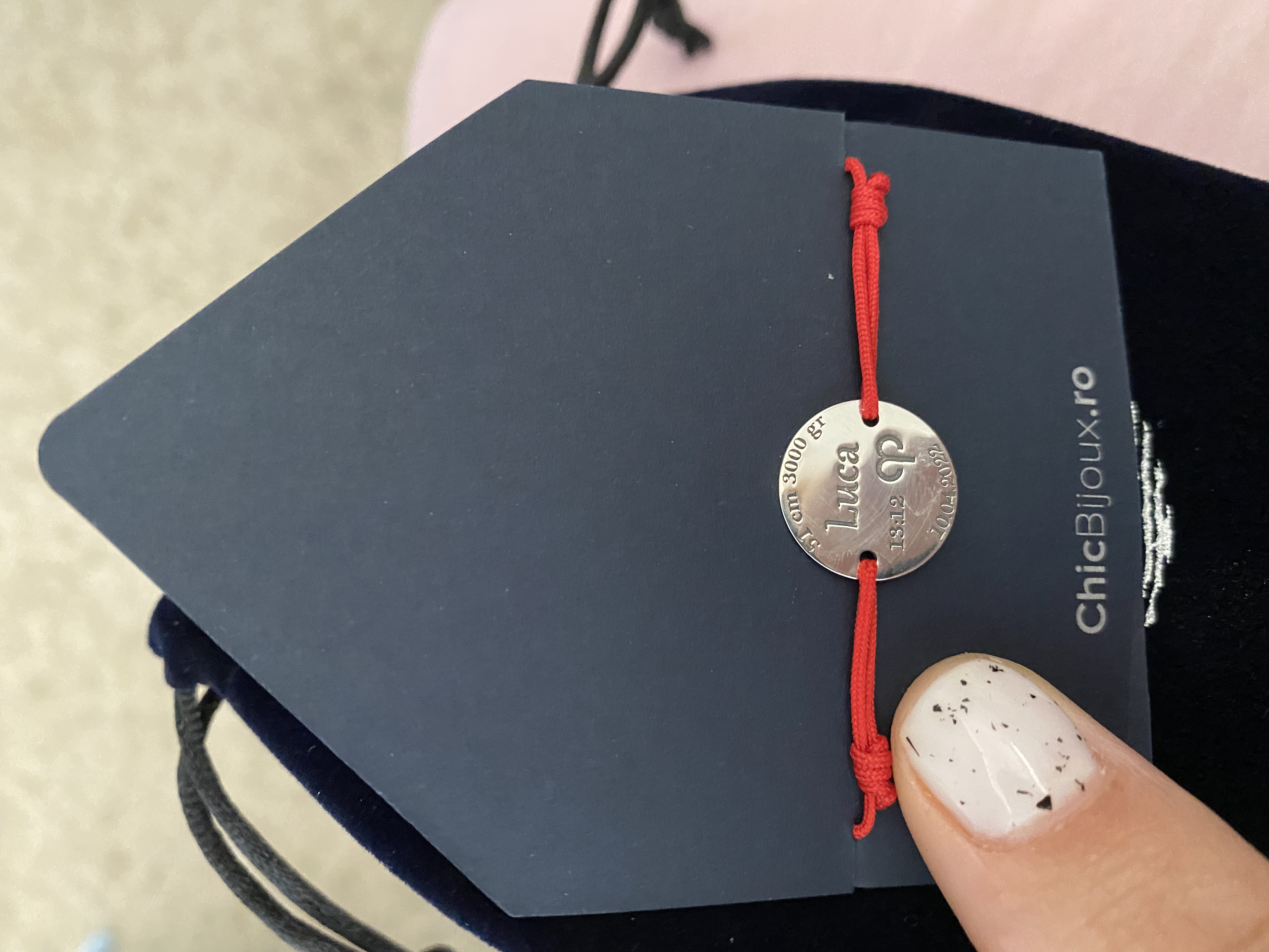 Recenzie Felicitare Chic Bijoux cu personalitate - Poza si Mesaj personalizat - Ispas C.