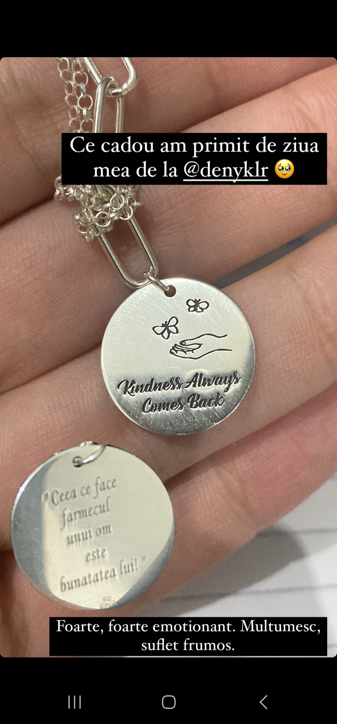 Recenzie Felicitare Chic Bijoux cu personalitate - Poza si Mesaj personalizat - Gabriela R.