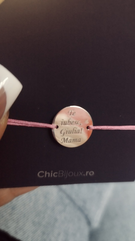 Recenzie Felicitare Chic Bijoux cu personalitate - Poza si Mesaj personalizat - Adriana Gaie