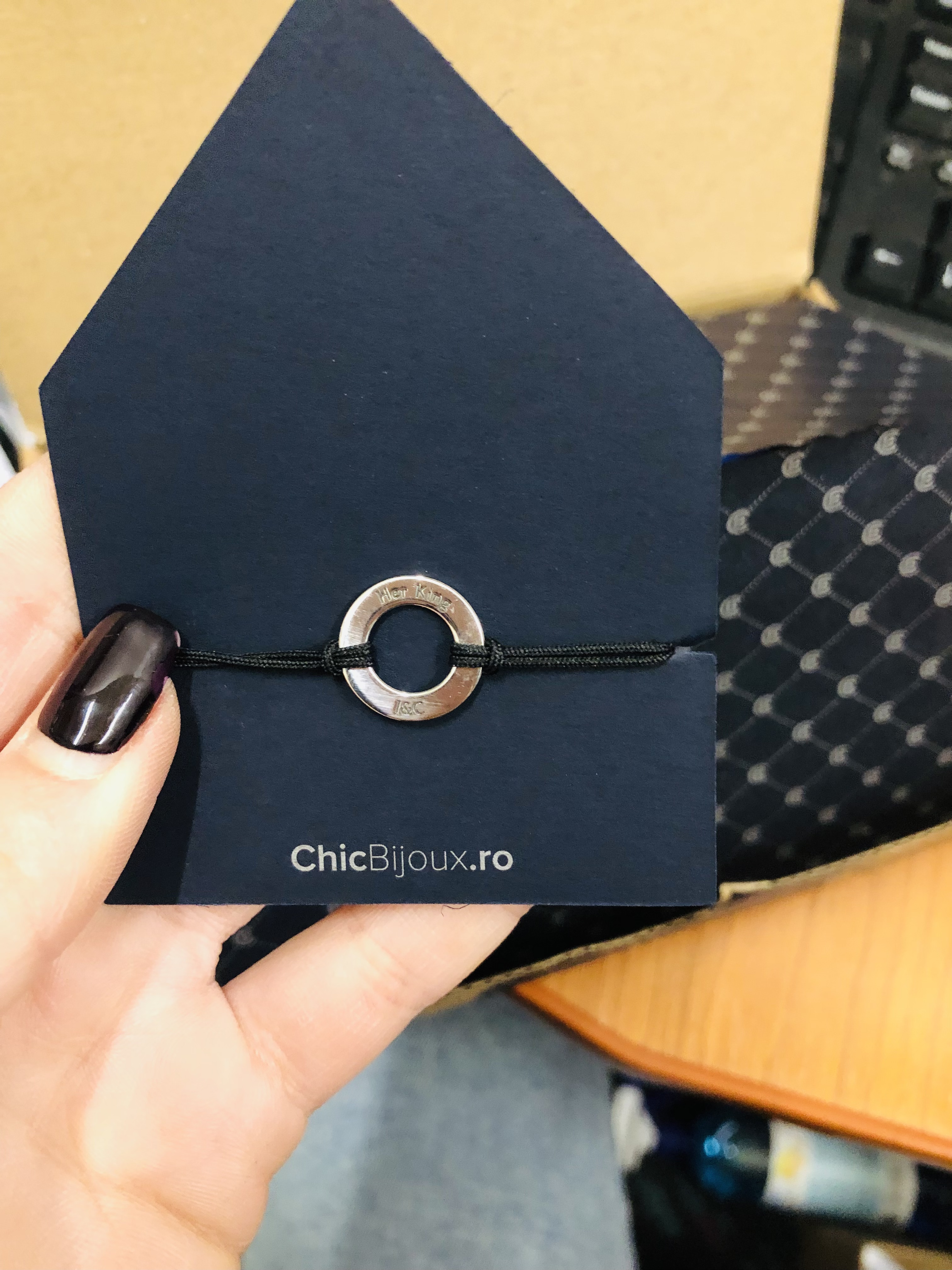 Recenzie Felicitare Chic Bijoux cu personalitate - Poza si Mesaj personalizat - Mihaela T.