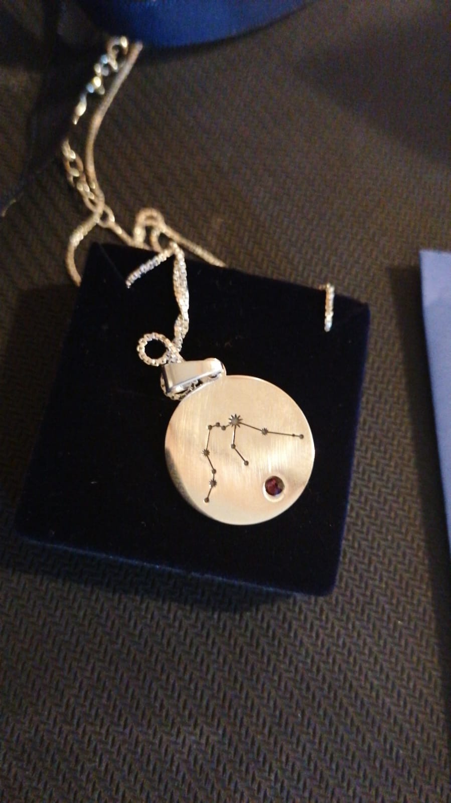 Recenzie Lantisor personalizat - Constelatia ta - Argint 925 - Cristal Swarovski -  S. A.
