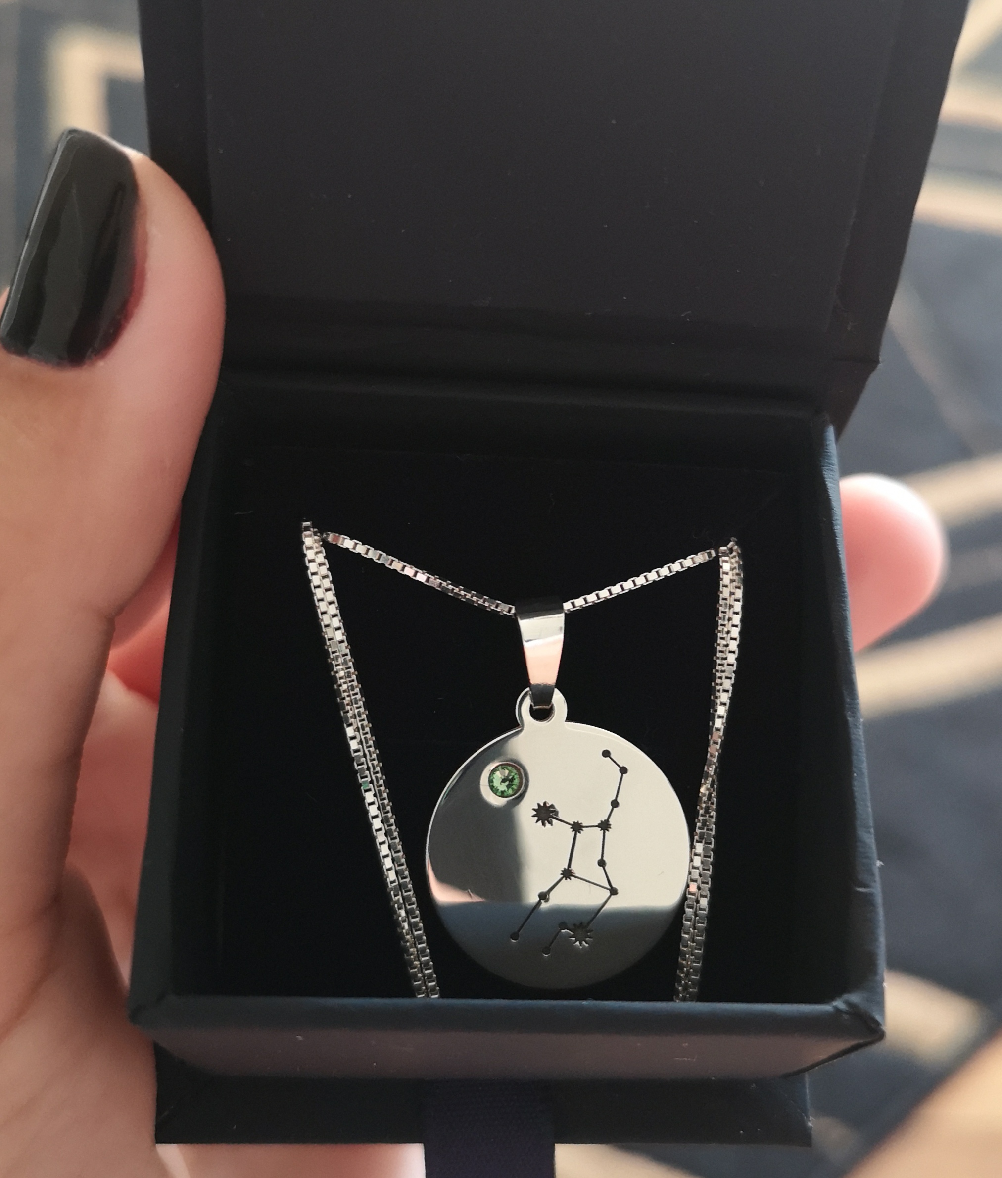 Recenzie Lantisor personalizat - Constelatia ta - Argint 925 - Cristal Swarovski -  I. M.