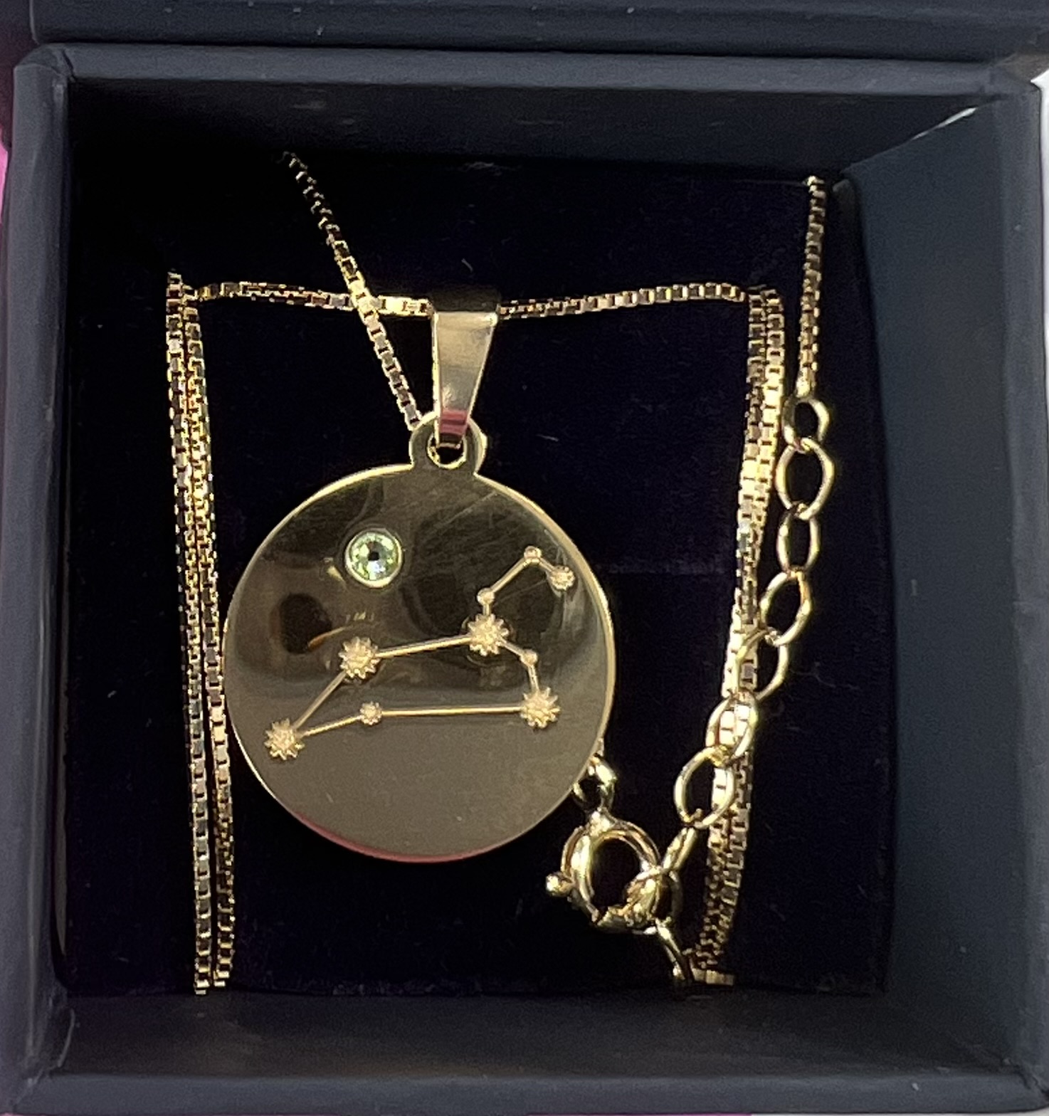 Recenzie Lantisor personalizat - Constelatia ta - Argint 925 - Cristal Swarovski - Sbirnea A.