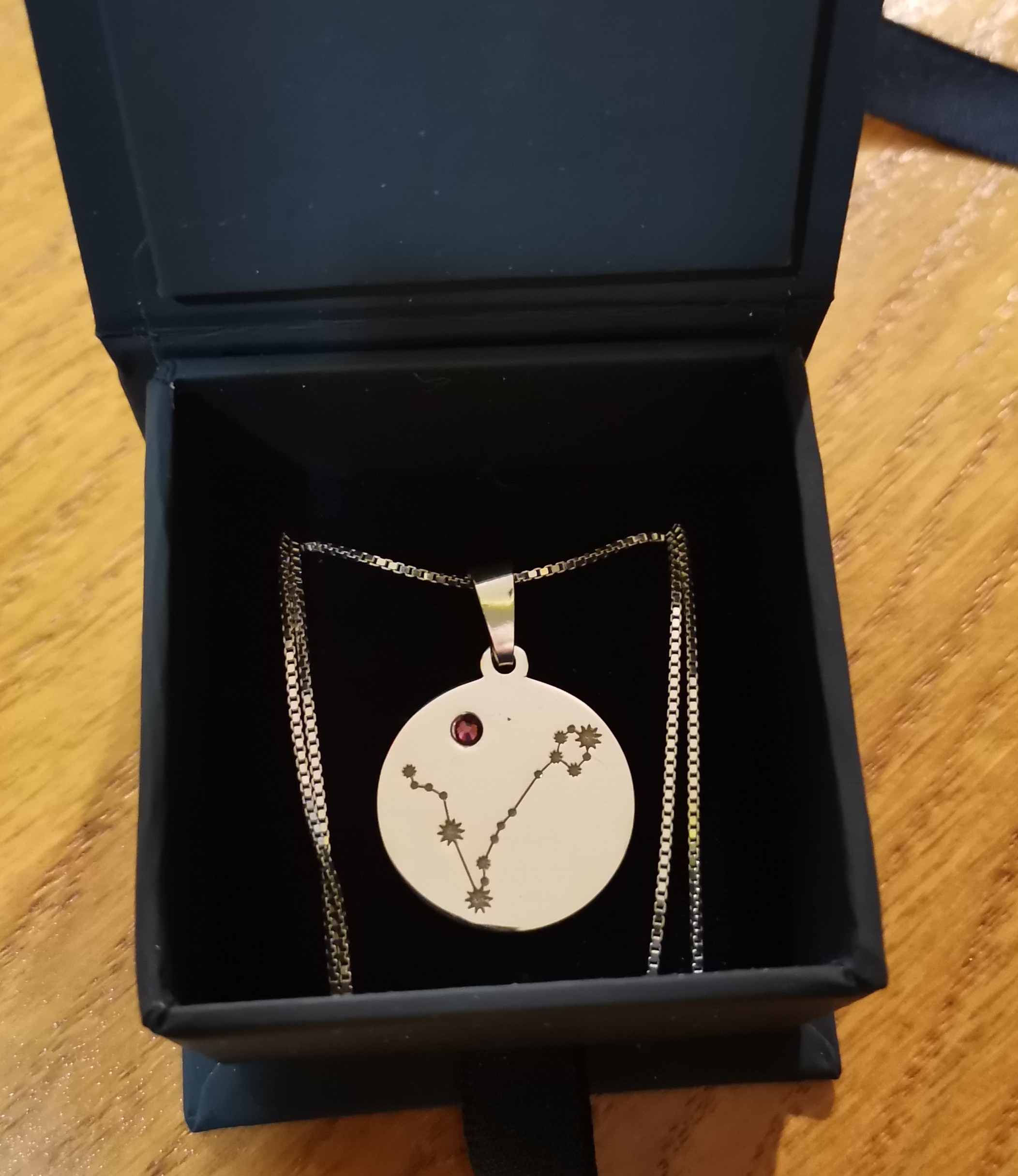 Recenzie Lantisor personalizat - Constelatia ta - Argint 925 - Cristal Swarovski - Alazaroae A.