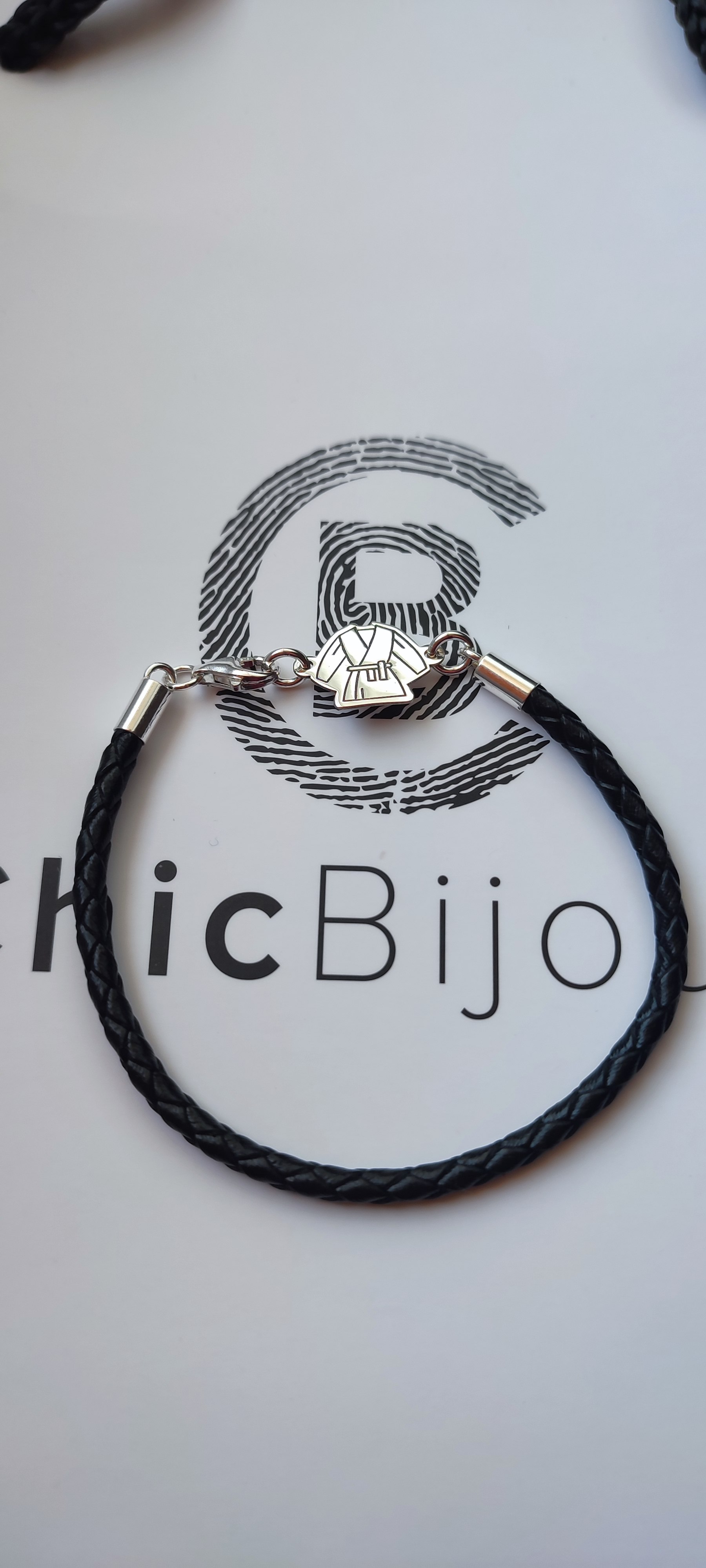 Recenzie Bratara personalizata cu lantisor - Kimono Karate - Argint 925 -  P. R.