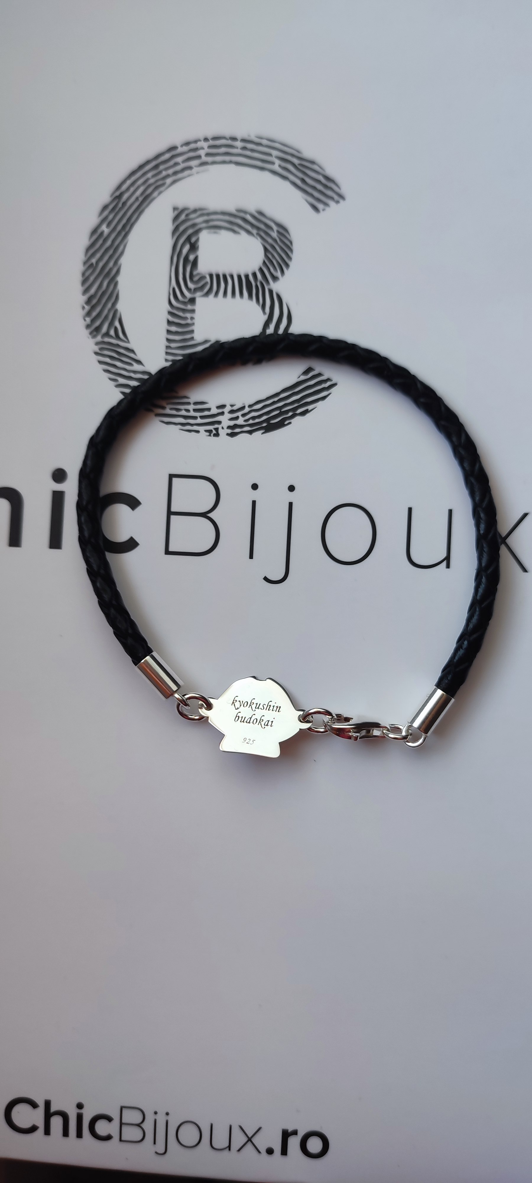 Recenzie Bratara personalizata cu lantisor - Kimono Karate - Argint 925 -  P. R.
