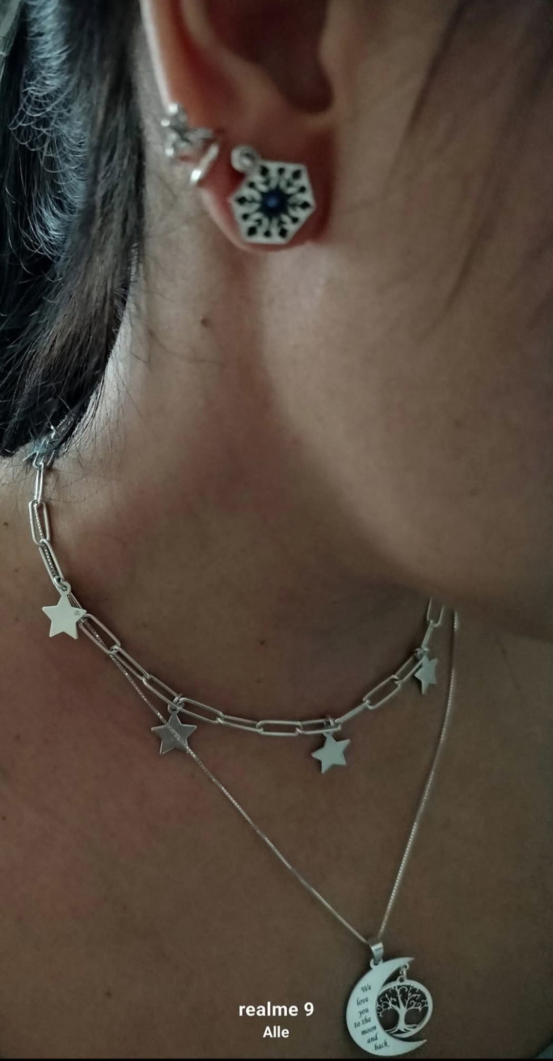 Recenzie Lantisor personalizat - Luna si copacul vietii - Argint 925 -  A.
