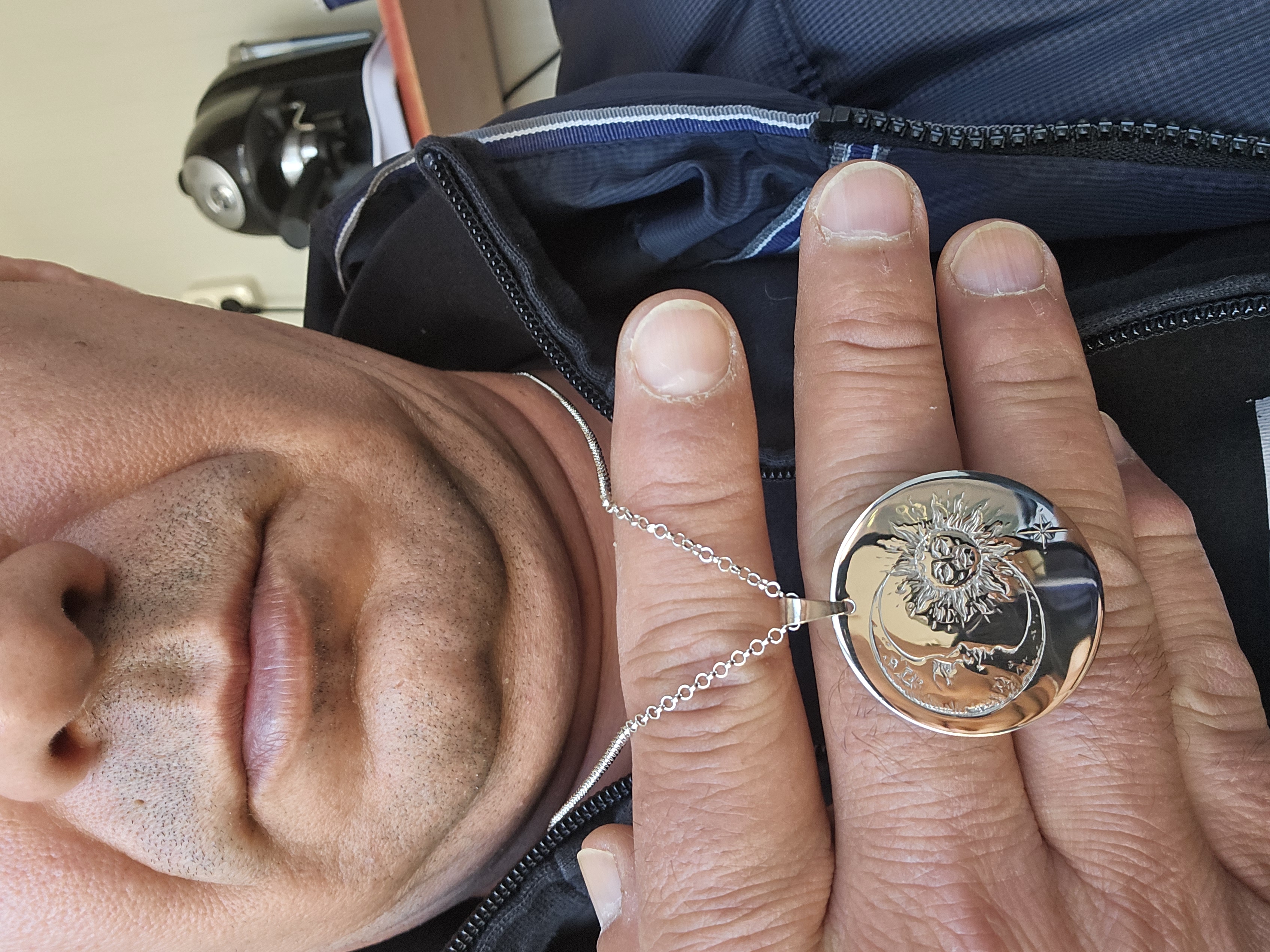 Recenzie Pandantiv banut 32 mm - My guardian angel - Argint 925 - Cioaca C.