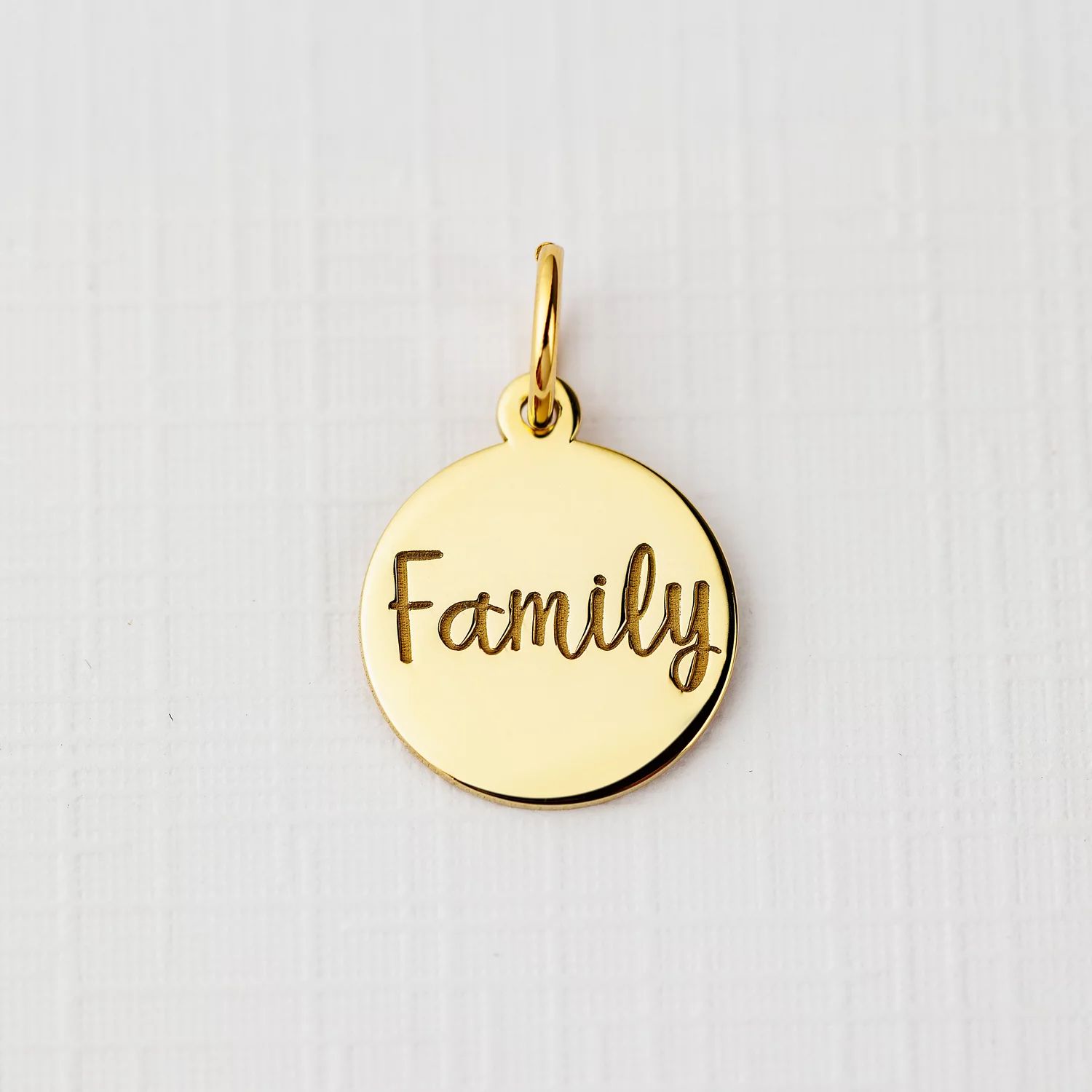 ELM Charm - Banut family - Argint 925 placat cu Aur Galben 18K