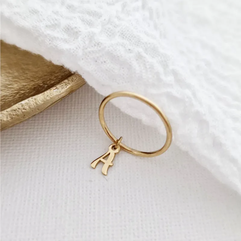 Inel Midi cu Charm - Always be yourself - Argint 925 placat cu Aur Galben 18K picture - 5