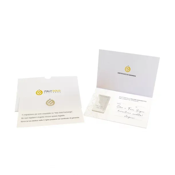 Lingou Argint Pur 999.9 de 50g Personalizat picture - 3