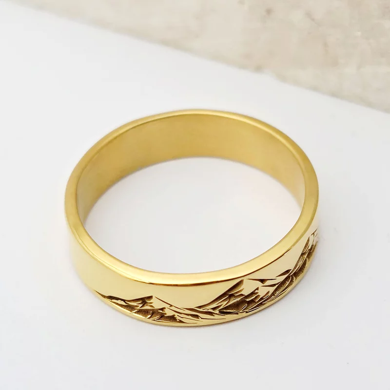 Verigheta Munte de iubire - Argint placat cu Aur Galben 18K picture - 2