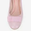 Pantofi din piele naturala roz Phoebe