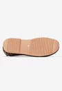 Balerini dama din piele naturala animal print