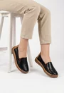 Balerini dama negri cu maro din piele naturala