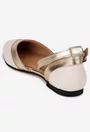 Balerini dama NUR din piele multicolora