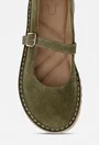 Balerini dama NUR kaki din piele intoarsa