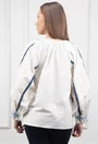 Bluza alba accesorizata