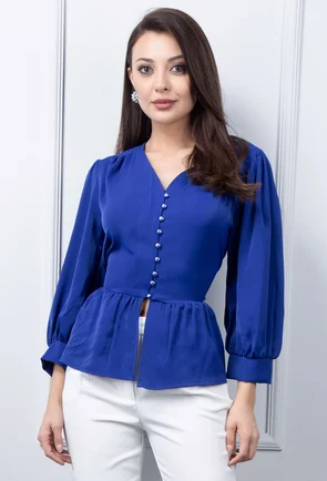 Bluza albastra