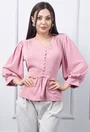 Bluza roz pudra