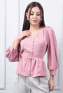 Bluza roz pudra