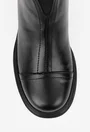 Botine dama negre din piele naturala