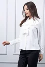 Camasa alba cu volan