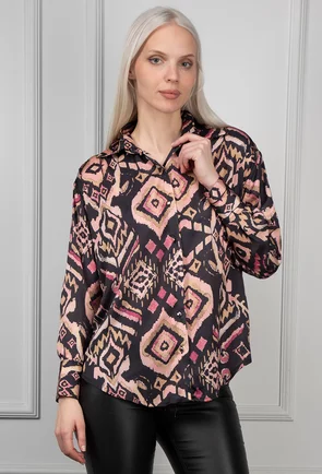 Camasa cu detalii colorate
