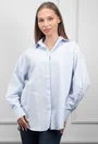 Camasa oversize bleu