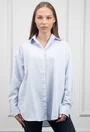 Camasa oversize bleu