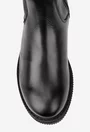 Cizme dama negre din piele naturala