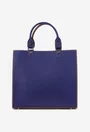 Geanta dama bleumarin din piele naturala