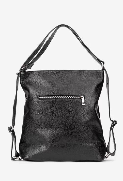 Geanta dama din piele neagra