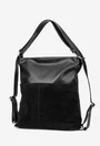 Geanta dama din piele neagra