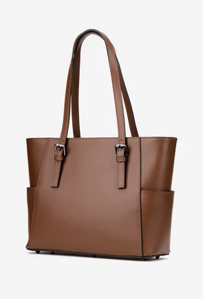 Geanta dama maro din piele cu manere ajustabile