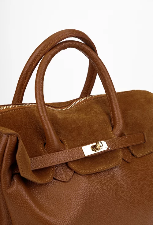 Geanta dama maro din piele texturata