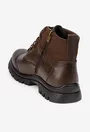 Ghete barbati confectionate din piele maro