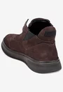 Ghete barbati confectionate din piele nabuc maro