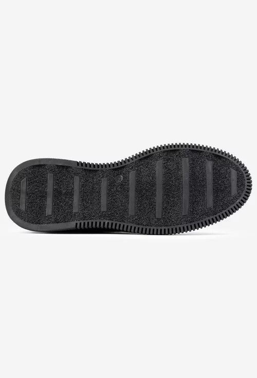 Ghete barbati confectionate din piele neagra