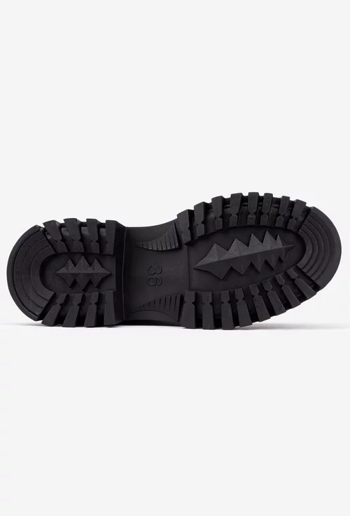 Ghete dama cu elastic realizate din piele intoarsa burgundy