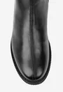 Ghete dama negre din piele naturala