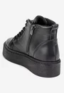Ghete dama negre din piele naturala