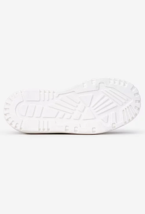 Ghete dama NUR cu platforma din piele intoarsa bleumarin