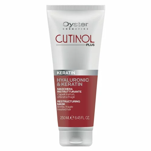 Masca restructuranta cu Acid Hialuronic si Keratina - OYSTER Cutinol Plus Keratin Mask 250 ml
