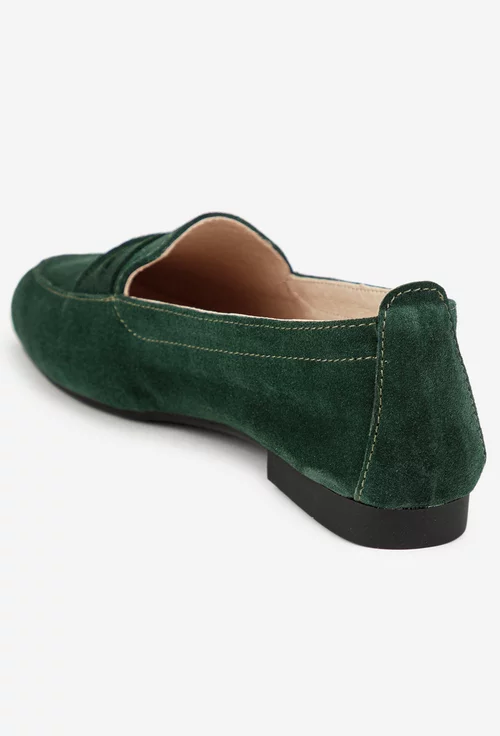 Mocasini dama kaki din piele intoarsa picture - 4